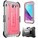 Samsung Galaxy J7 2017, Galaxy Halo Case, SUPCASE UB Pro Series Full-Body Rugged Holster with Built-in Screen Protector for Galaxy Halo/J7 2017 (SM-J727), Not fit J7 2018 (SM-J737) (Pink)