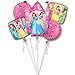 Princess Party Birthday Cake Bouquet Balloons 5 pieces