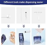 LOPHE 100 ml Perfume Atomiser Refillable Set 2Pcs Glass Bottle Fine Mist 50 ml view 3
