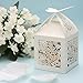 KAZIPA 50PCS Baptism Favor Boxes (White 3)