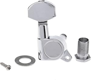 Amazon _ Musiclily Pro 6連ストラトキャスター_ テレキャスターギター用ペグ、クロム _ 楽器・音響機器 _ 楽器