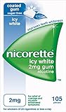 Nicorette Gum Icy White 2mg 105 Count Box (UK)