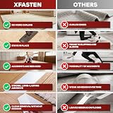 XFasten Double Sided Carpet Tape for Rugs - Residue Free 2" x 30 Yds - Wood Safe view 12