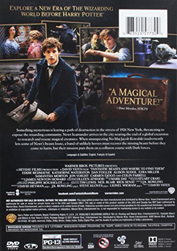 Fantastic Beasts and Where to Find Them (DVD) - //medicalbooks.filipinodoctors.org