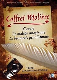 Coffret Molière - L'avare + Le Bourgeois Gentilhomme + Le Malade Imaginaire - Pack