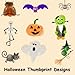 DECORA 19 Pack Stamp Ink Pads Set Include 15Pcs Multicolored Water-Soluble Stamp Ink pad, 3 Clear Stamps, 1 Acrylic Stamp Block for Kids Art Craft DIY Scrapbooking, Finger Printing and Card Making