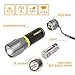 STANLEY Handheld Flashlight with Lanyard, 3 Modes Ultra Bright LED Torch Aluminum-crafted Waterproof IPX4, 8H Working Time, 3AAA Alkaline Battery Included