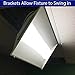 LED 2x4 Volumetric Troffer - 42W White Frame Retrofit, Dimmable, 4000K (Cool White), 5400 Lumen, DLC Qualified and ETL Listed