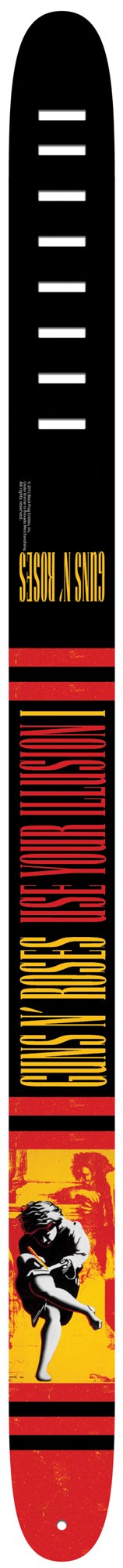 Perri's Leathers P25GNR-6000 Guns N Roses Leather Guitar Strap