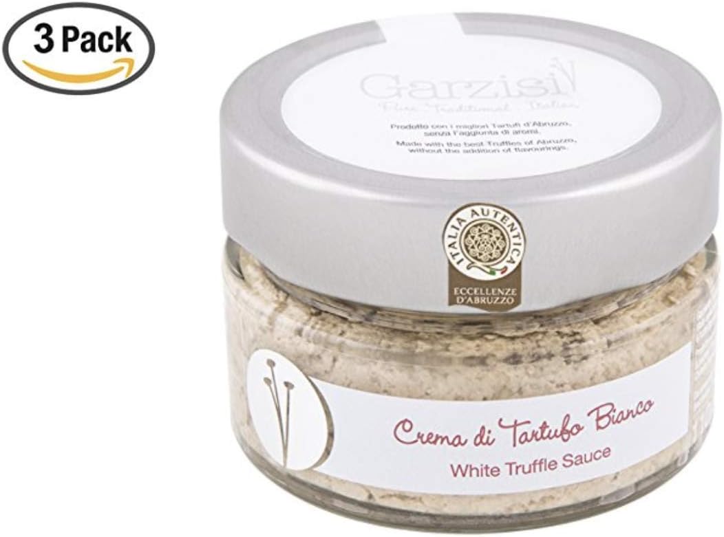 Garzisi White Truffle Cream (3.88oz/110g) (3 Pack)