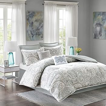 Amazon.com: 11 Piece Cal King Provence Embroidered Bed in
