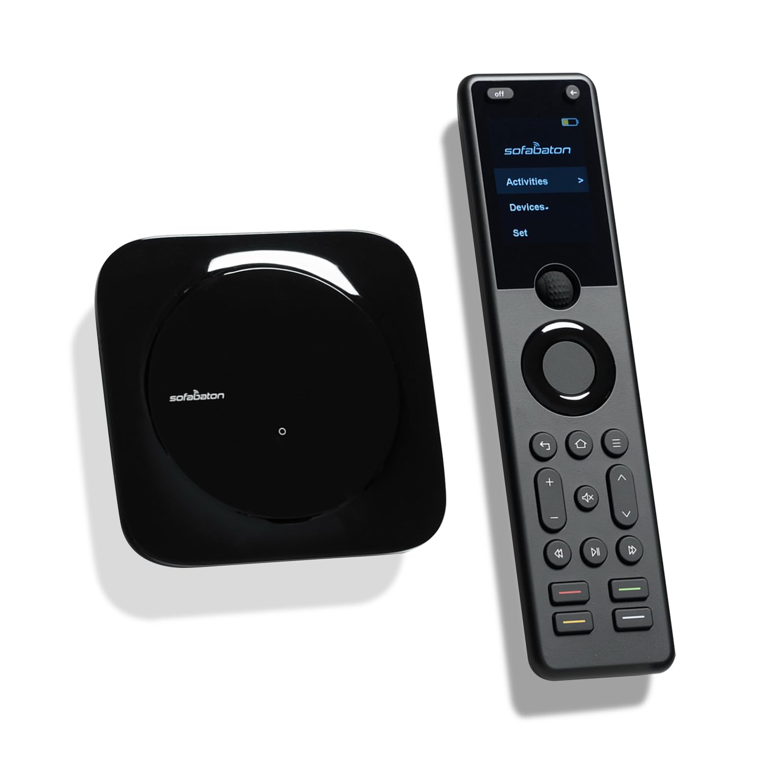 Photo 1 of SofaBaton X1S Smart Remote Control with Smart Hub, All-in-One Customizable Activities, IR/Bluetooth/WiFi Compatible