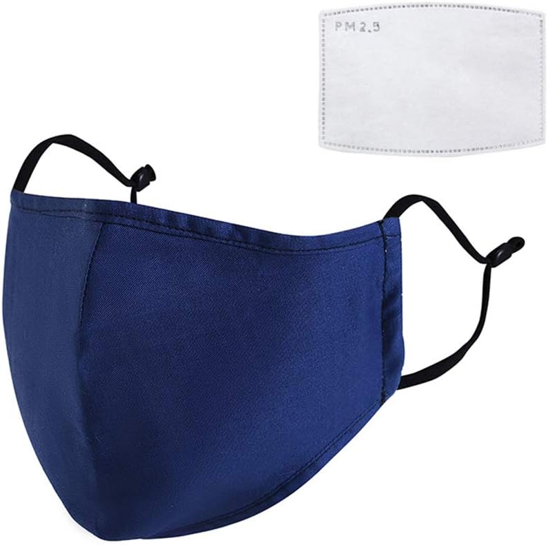 Outdoor Anti-dust Mask,Windproof Cycling Washable Cotton Facemask with Breathe Filters Face Cover for Outdoor Sports…