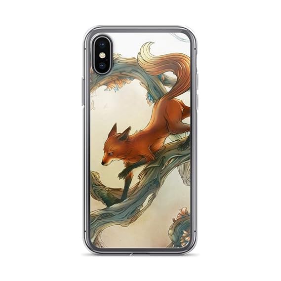 Amazon Com Iphone 6 Plus 6s Plus Pure Clear Case Cases Cover Fox