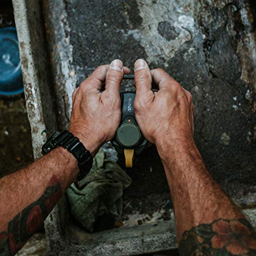GRAYL Geopress 24 oz Water Purifier for Global Travel, Backpacking, Hiking, and Survival (Coyote Amber)