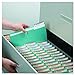 Smead Standard File Folders, 100 Count, Teal, 1/3-Cut Tabs, Letter Size (13143)