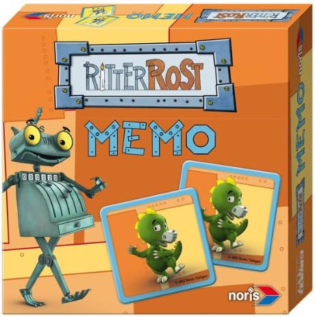 noris 606011076 Ritter Rost Memo, Children's Game