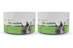 TOMLYN Pill-Masker Original Bacon-Flavored Paste for Dogs & Cats, 4oz, Pack of 2