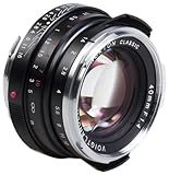 Voigtlander Nokton 40mm F/1.4 Wide Angle Leica M Mount Fixed Lens -
Black