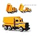 Coolplay Inertia Toy Early Engineering Vehicles Friction Powered Dumper,Bulldozers,Forklift,Tank Truck,Asphalt Car and Excavator for Children Kids Boys and Girls ( Pack of 6)