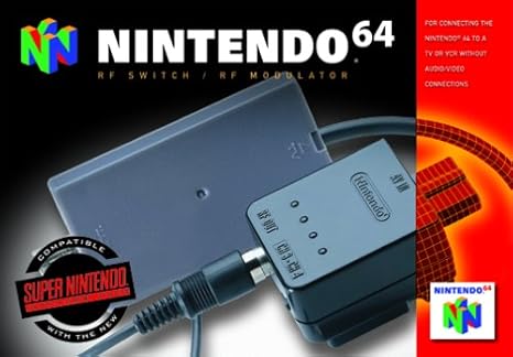 Amazon Com Nintendo 64 Rf Switch Modulator Video Games Amazon Com Nintendo 64 Rf Switch Modulator Video Games