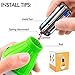 FLY2SKY Tent Lamp Portable LED Tent Light 4 Packs Hurricane Emergency Lights Camping Light Bulbs Camping Tent Lantern Bulb Camping Equipment for Camping Hiking Backpacking Fishing, Battery Powered