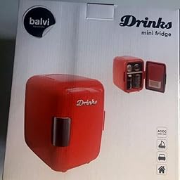 Balvi - Drinks Nevera Mini Ideal para latas de refresco. Nevera ...