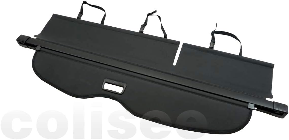 Rear Trunk Cargo Cover Compatible for Grand Cherokee 2011-2021 Retractable Cargo Luggage Security Shade Cover