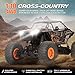 Geekper RC Cars - Electric Remote Control Car Off Road Monster Truck - 1:10 Scale 2.4Ghz High Speed Radio 4WD Fast Vehicle Toy for Kids - with 1 Rechargeable Batteries