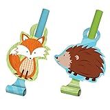 Forest Fox Blowouts w/Medallion 6 Per Pack