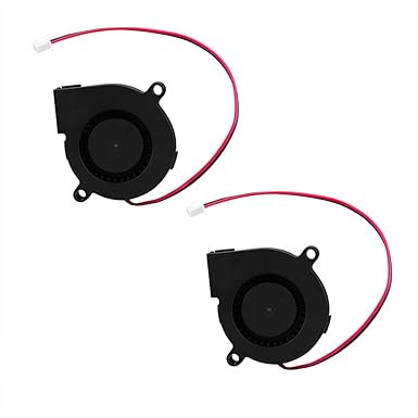 SIENOC Ventilator der Kühlgebläse-Ventilator-DC 12V 0.13A 50mmx15mm für Luftbefeuchter des Drucker-3D (2 Stück)