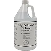 Quality Chemical Glycol Ether EB 128 oz &ndash; Butyl Cellosolve Solvent for Heavy-Duty Cleaning &amp; Degreasing &ndash; Water-Miscible, Industrial Grade - 128 oz (Pack of 1)