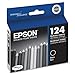 Epson DURABrite 124 Moderate Capacity Ink Cartridge - Black - Inkjet - 170 Page - 1 Each