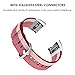 SWEES For Fitbit Charge 2 Bands Nylon, Woven Nylon Breathable Sport Strap Small Large Bands (5.3
