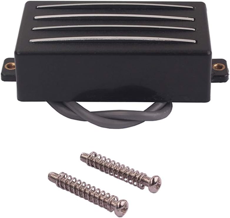 Artibetter 4 Rail Pickup Humbucker Pickup Bridge Pickup for Electric Guitar Accessory (Black)