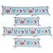 Bedtime Originals Sugar Reef Aquatic 4 Piece Crib Bumper, Pink/Blue