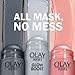 Face Masks by Olay, Clay Facial Mask Stick With Pink Mineral Complex, Fresh Reset, Glow Boost White Charcoal and Pore Detox Black Charcoal, 1.7 Ozthumb 3