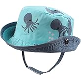 Baby Boy Bucket Toddler Kids Sun Hat UPF 50+ Wide Brim Outdoor Beach Caps Play hat