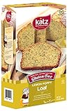 Katz Gluten Free Lemon Poppy Loaf, 13.5 Ounce, Certified Gluten Free - Kosher - Dairy, Soy, Nut free - (Pack of 1)