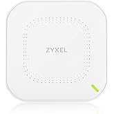 Zyxel WiFi 6 AX1800 Wireless Gigabit Access Point | Mesh, Seamless Roaming, & MU-MIMO | WPA3-PSK Security | Cloud, App or Dir