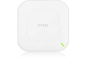 Zyxel True WiFi6 AX1800 Wireless Access Point (802.11ax Dual Band), 1,77Gbps with ODFMA and Dual 2x2 MU-MIMO Antenna, Managea