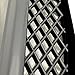 FREEMOTOR802 Compatible with 1996-1998 Honda Civic Front Grille, Black ABS Bumper Hood Grill Cover