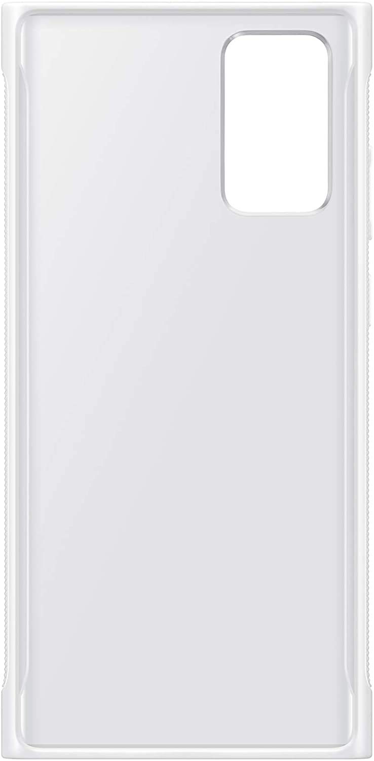 Samsung Official Galaxy Note 20 Series Clear Protective Cover (White, Note 20)