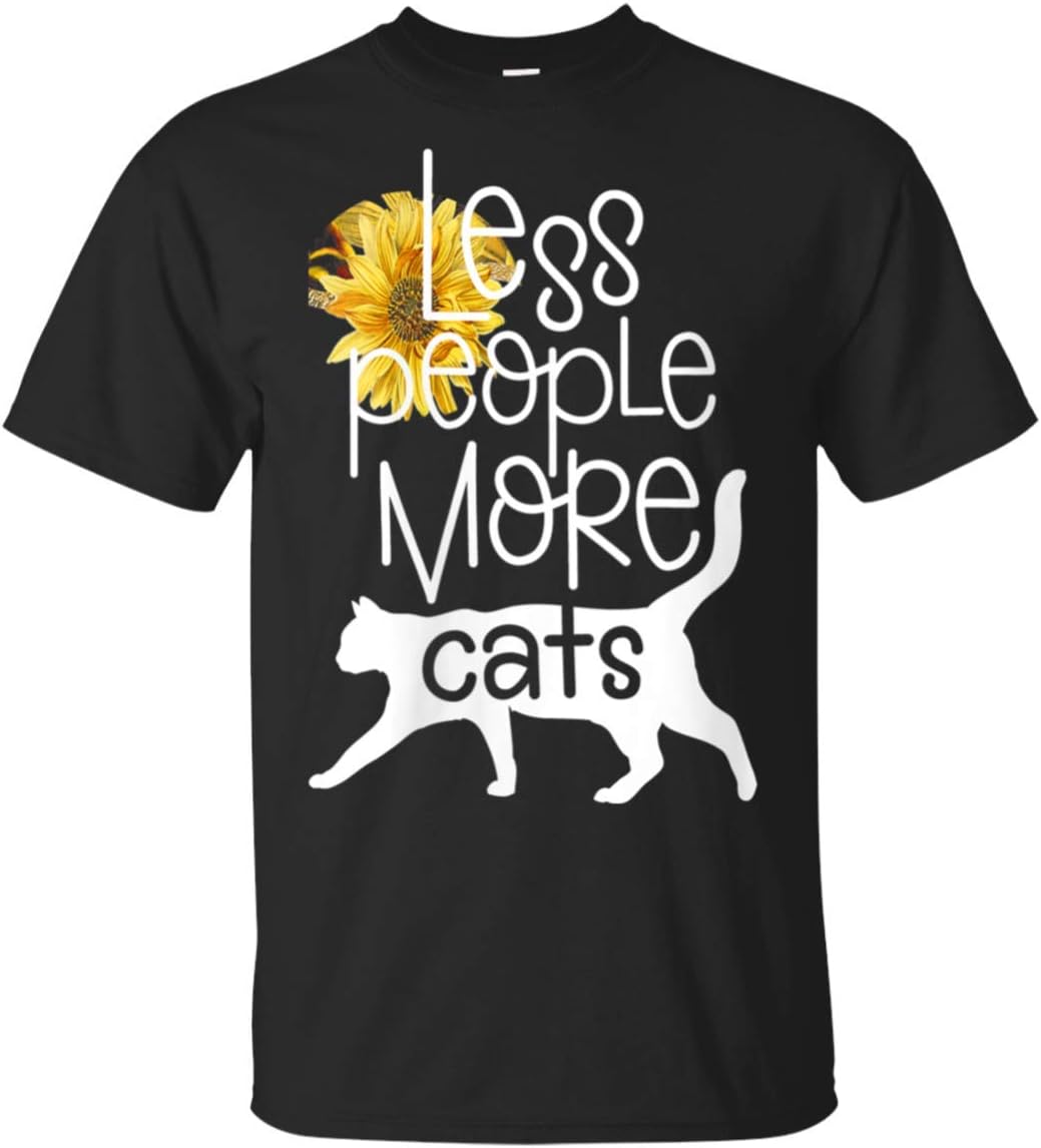 playera con cuello en V para mujer, diseño de girasol, Negro, Mujer S