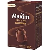 Instant Coffee Maxim Arabica 100 Black Coffee 0.9g x 100 Sticks