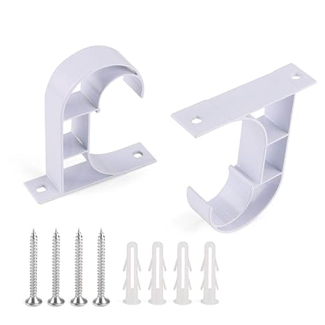 Amazon Com Curtain Rod Bracket Window Drapery Ceiling Hanging