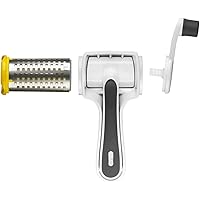 Zyliss Classic Cheese Grater, 6.5", White