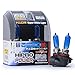 Hipro Power 9005 + 9006 5900K 55Watt Super White Xenon HID Headlight Bulbs - Low & High Beam