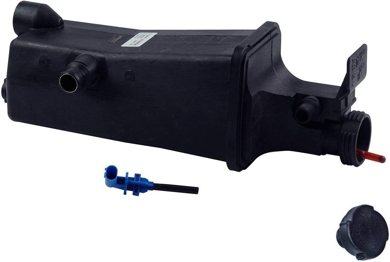 Bapmic 17117573781 Coolant Reservoir Expansion Tank w/Sensor & Cap for BMW E46 E83 E53 X3