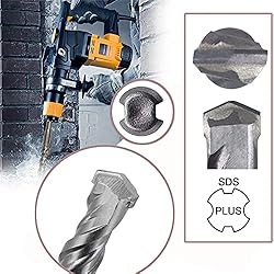 SDS Plus Hammer Drill Bit 3Pcs 9/16 in. x 8
